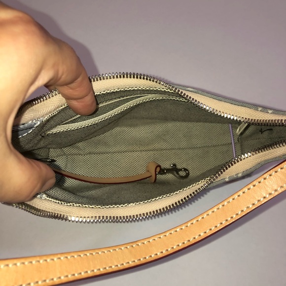 Dooney & Bourke Blue Monogram Small Shoulder Bag - Picture 5 of 5